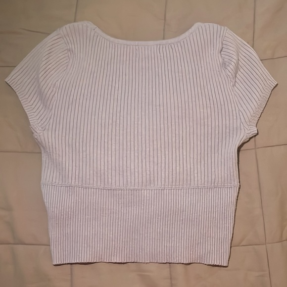 Pacsun light blue LA hearts Sweater Tee - Picture 2 of 3